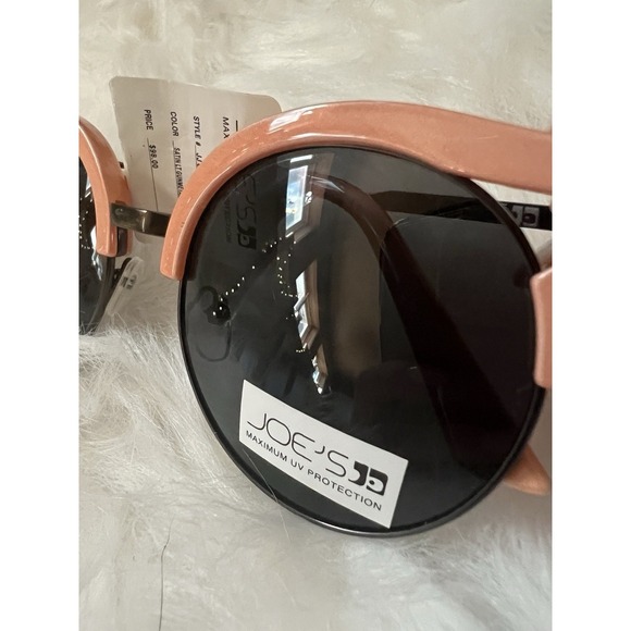 Joes Jeans Sunglasses x2 Satin Gunmetal Blush Satin Two Tone Indie Y2K Festival - Picture 4 of 16